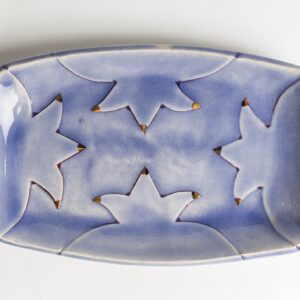 blue crowns pomegranate holiday dish