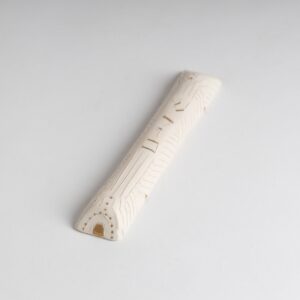 Shalom Mezuzah - Handmade Ceramic Judaica | Hadara Rabinowitz